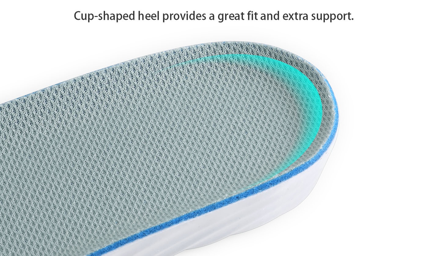 Invisible Height Increase Insoles for Heel Lift 