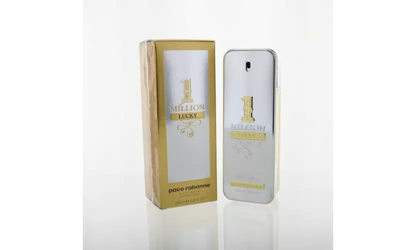 Paco Rabanne 1 Million Lucky 6.8 Oz Eau De Toilette Spray New In Box For Men - Primary Image