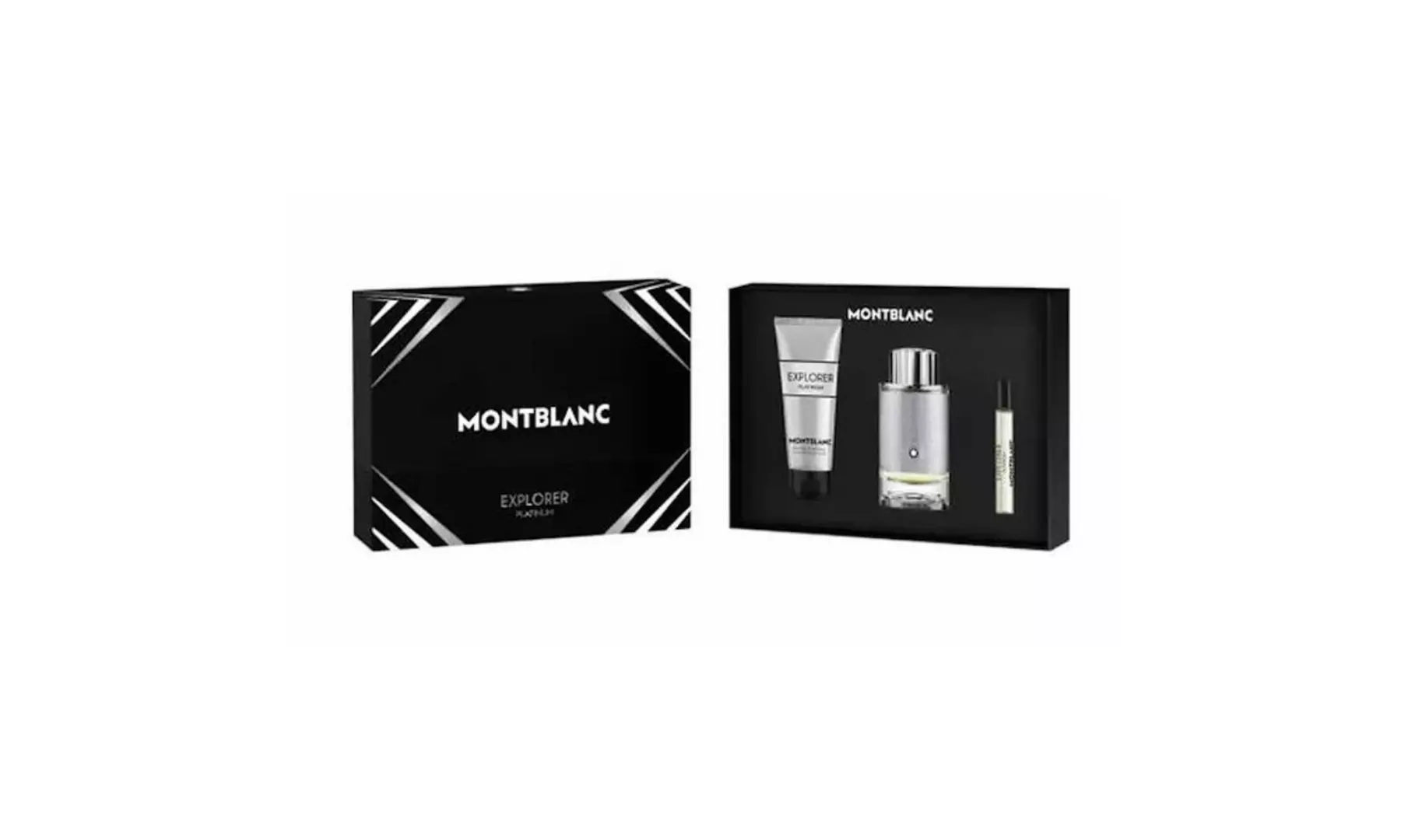 MontBlanc Explorer Platinum 3 Piece Eau de Parfum Gift Set for Men