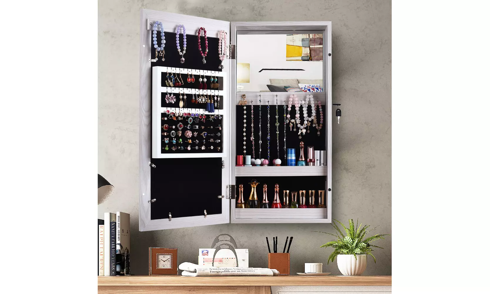 Jewelry Mirror Cabinet - Second Medium