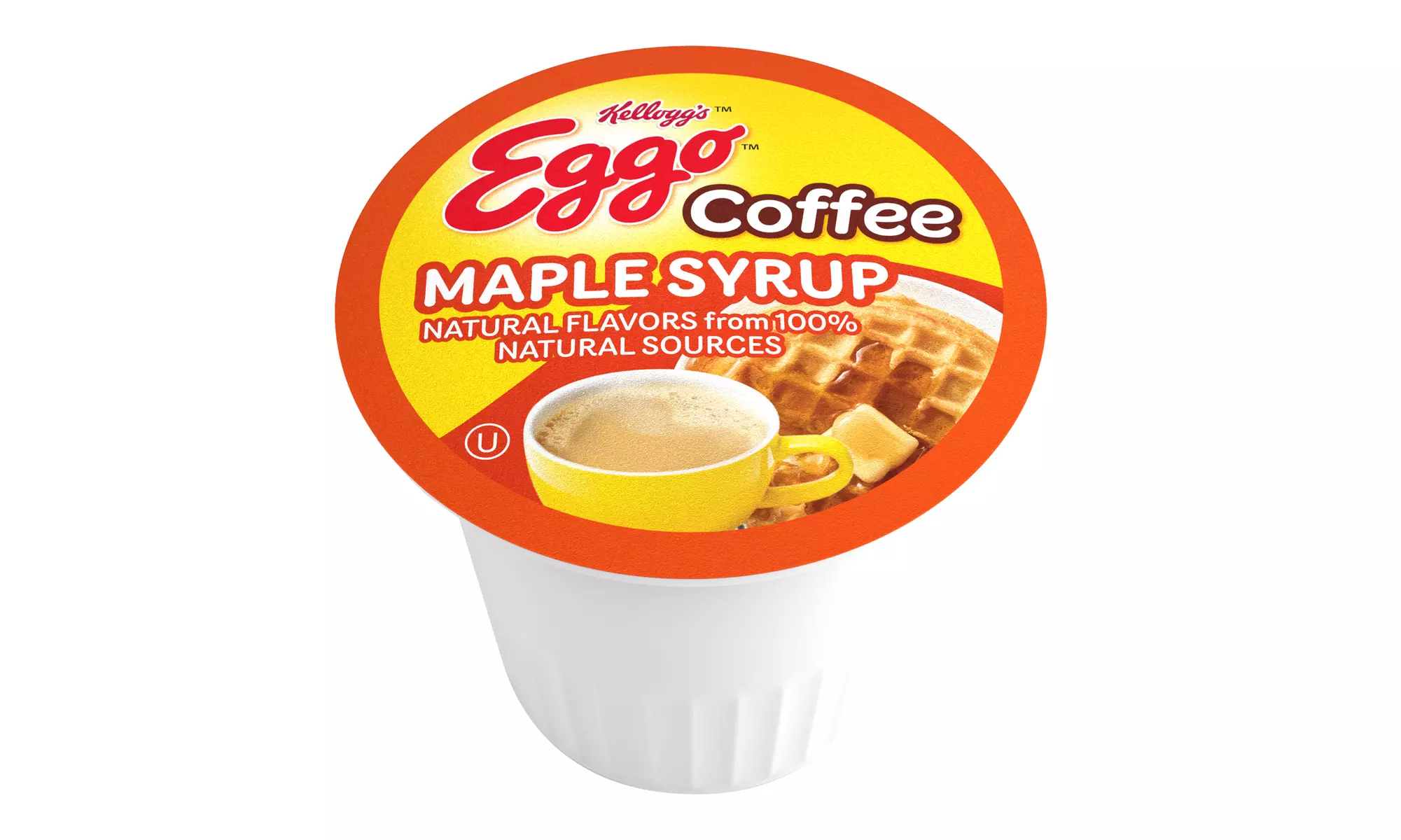 Eggo Beverages Waffle Flavored Coffee Pods for Keurig , Fair Trade, 40 Count