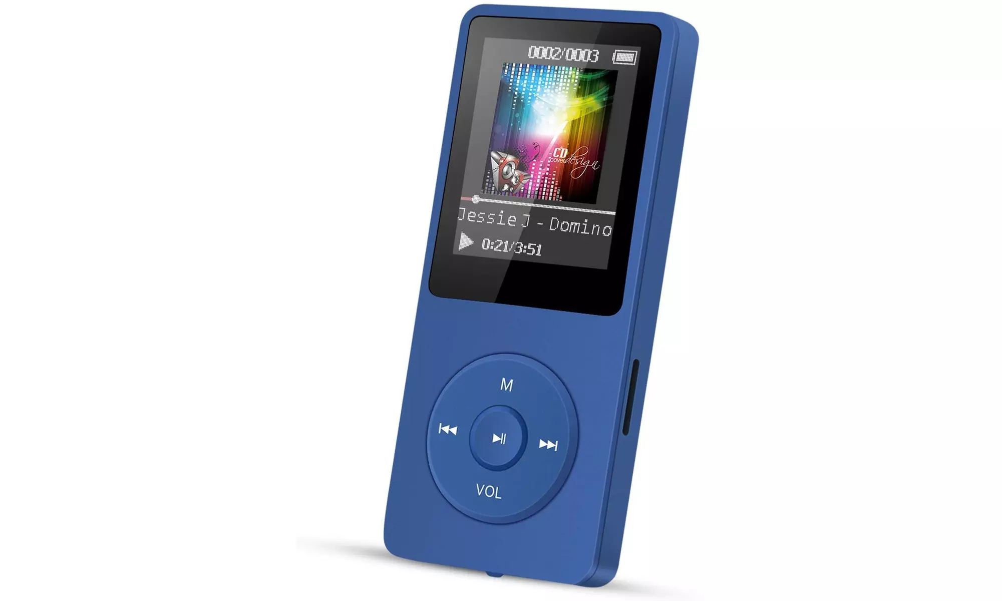 AGPTEK A02 8GB MP3 Player, 70 Hours Playback Lossless Sound Music Player - Primary Image