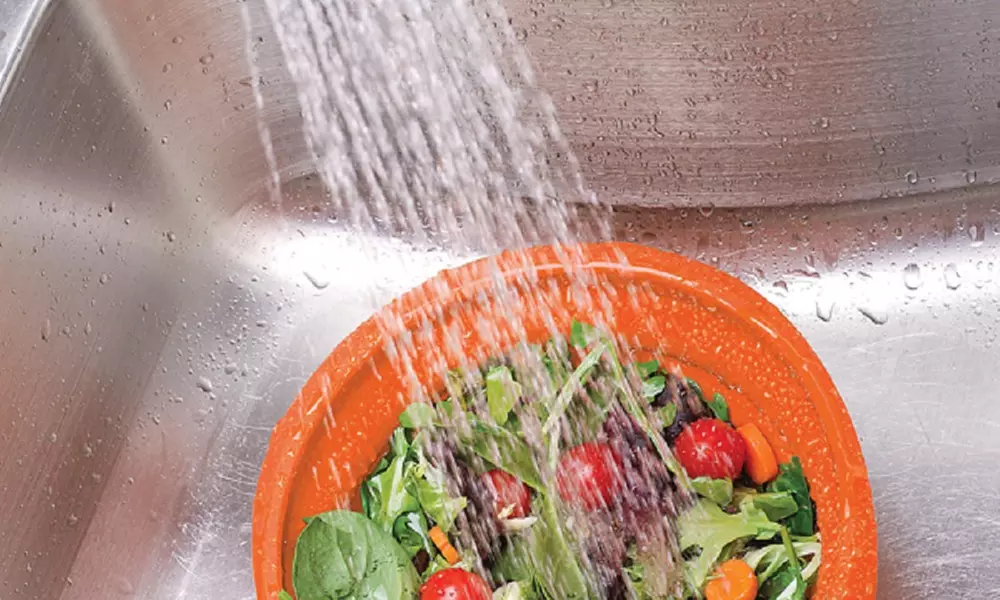 9" Collapsible Silicone Colander (4-Colors)