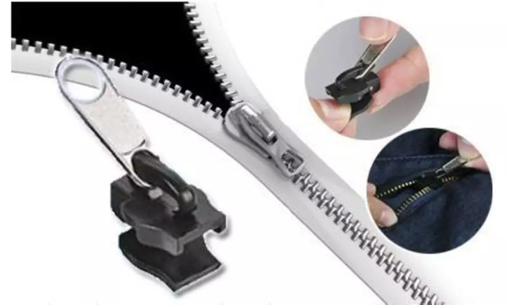 As seen ON TV 6Pc Fix A Zipper Zip Slider Rescue Instant Repair Kit Replacement - Second Medium