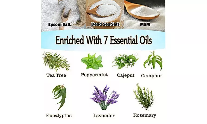 Tea Tree Oil Foot Soak With Epsom Salt - Primary Image
