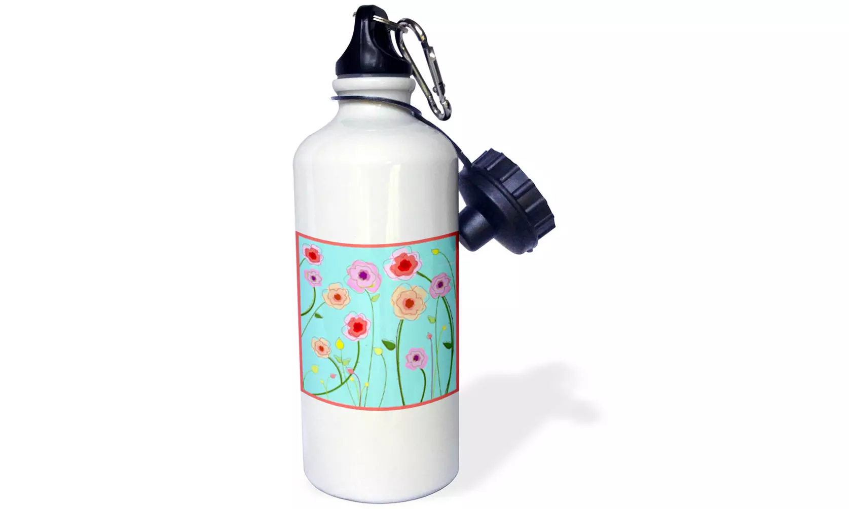 Water Bottle - Spring Flowers - 21oz - Primary Image