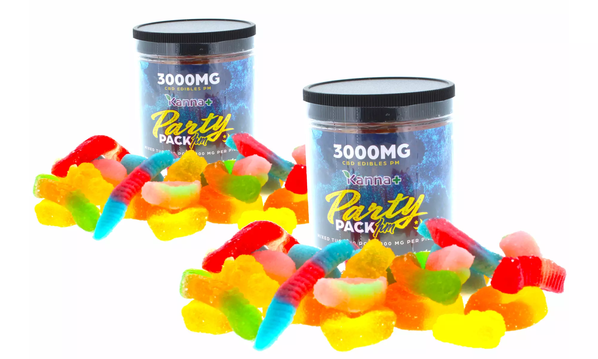 Kanna CBD Gummy Party Pack with Melatonin (3000mg) - Primary Image