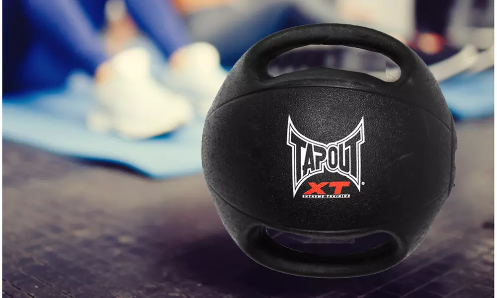 Tapout XT Two-Handle Medicine Ball (4- or 6-Lb.) - Primary Image