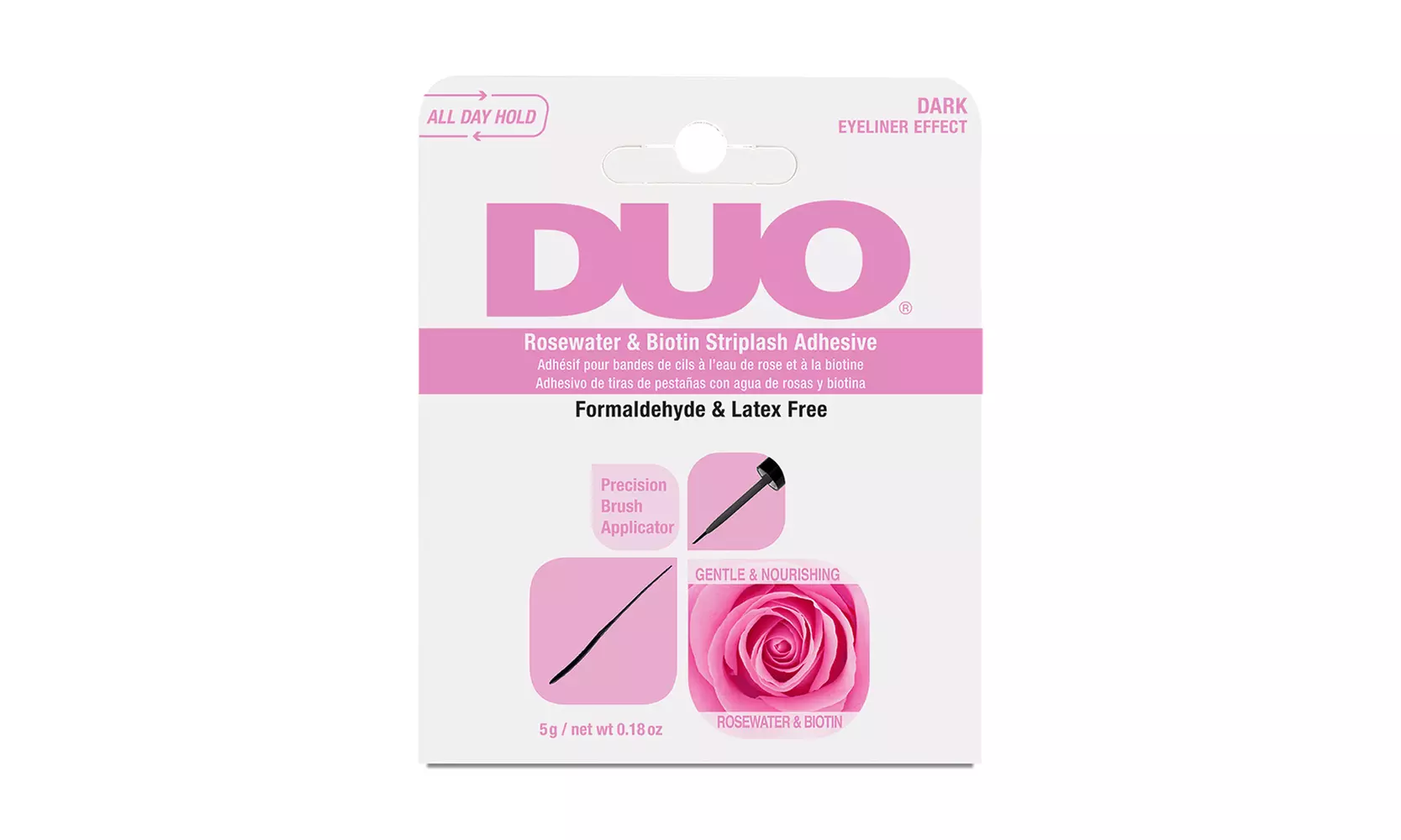 Ardell Lash Adhesives Duo Biotin & Rosewater Clear/Dark 0.18 oz - Primary Image