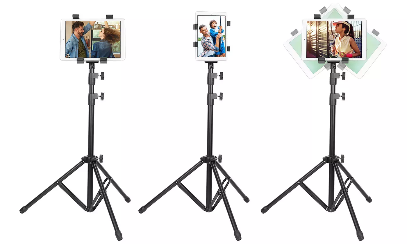 iMounTEK Tablet Tripod Stand Mount with 360 Rotation for iPad or Tablet - Primary Image