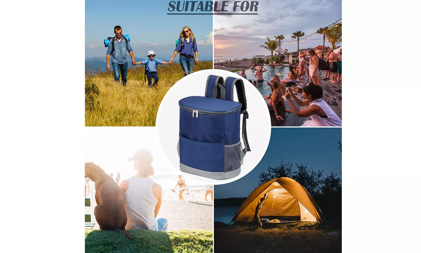 Waterproof Lightweight Leak Proof Insulated Cooler Backpack for Travel Camping