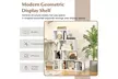 One or Two Pieces of Costway S-Shaped Stepped Bookshelf - Second Medium