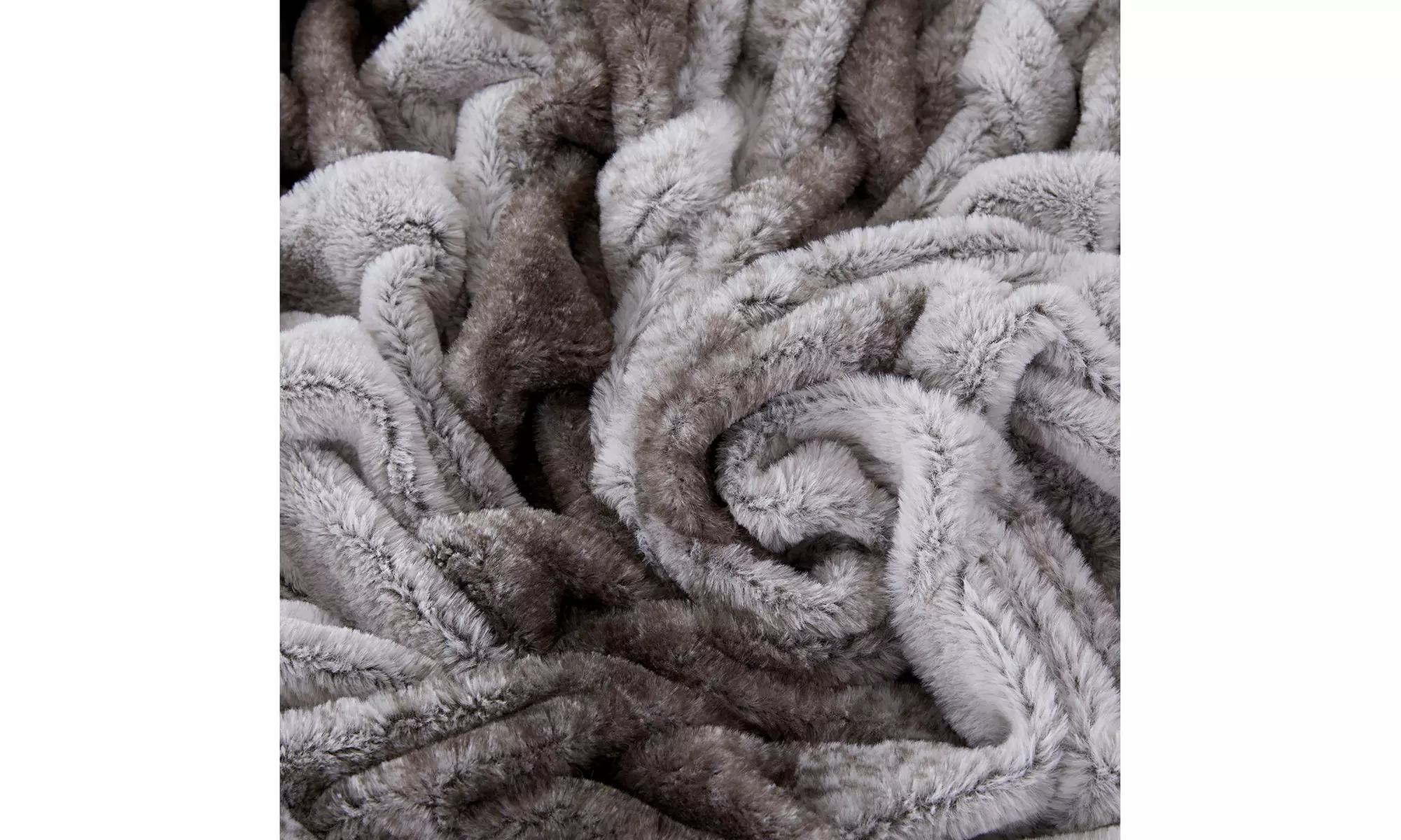 Classic Elegance Faux Fur Acrylic Throw - Second Medium