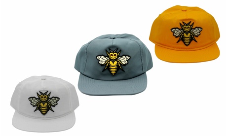 Bee Killa Bee Snapback Hats Grey Snapback