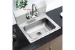 Stainless Steel Hand Wash Sink Washing Wall Mount Commercial Kitchen Heavy Duty - Second Medium