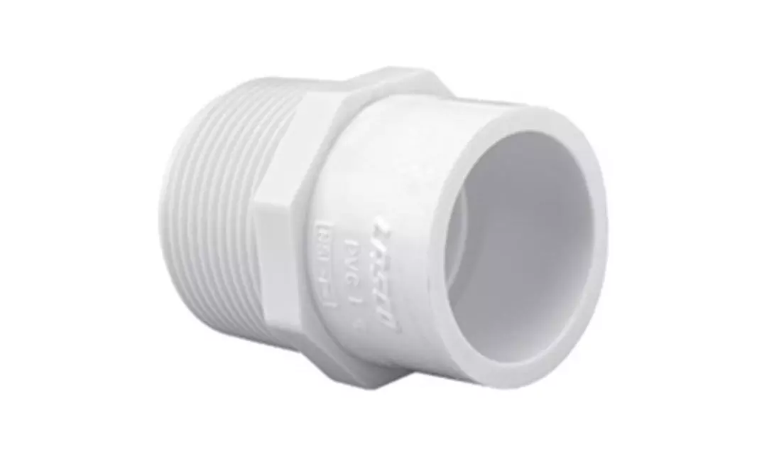 Lasco PV436169 1.25 x 1.5 in. MPT x Skt Male Adapter - Primary Image
