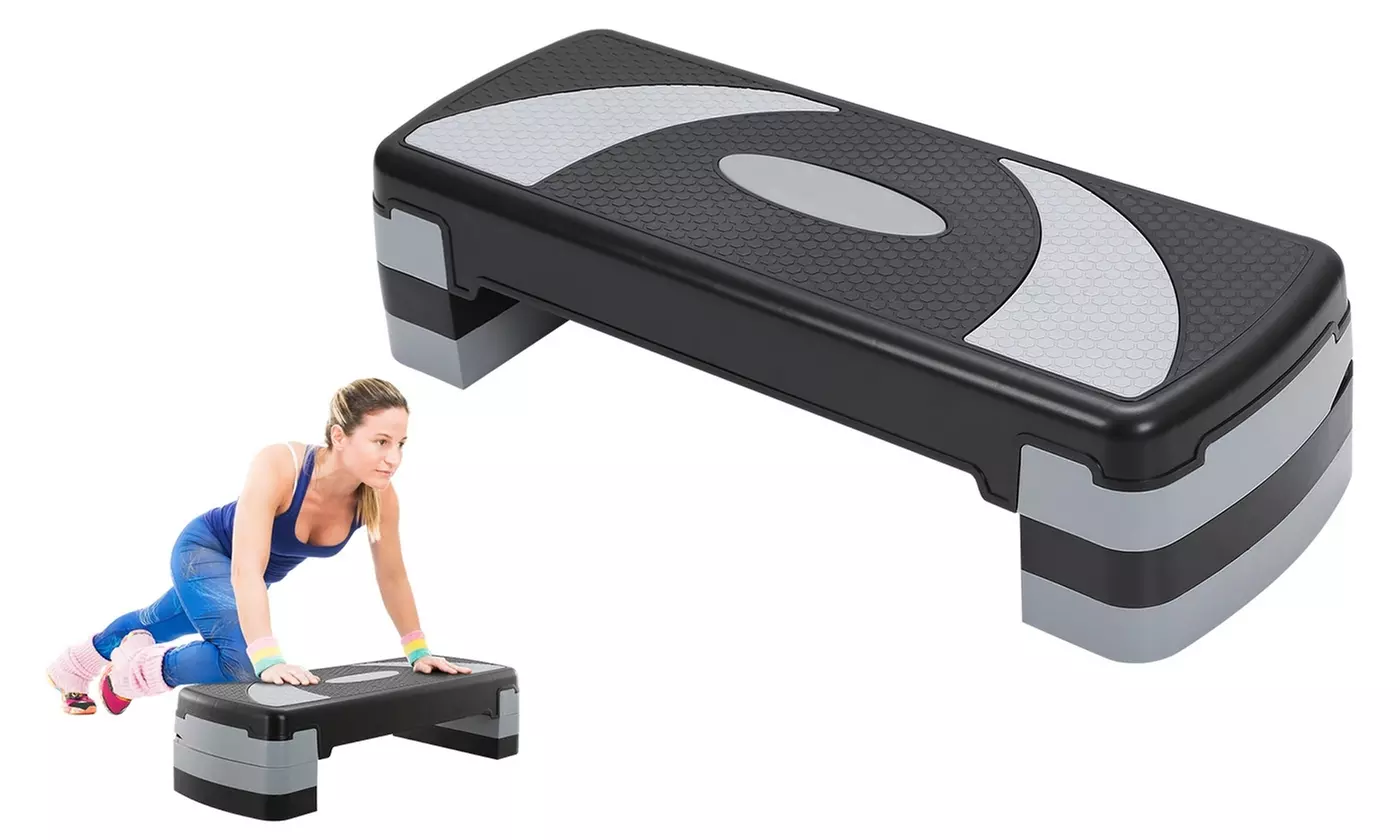 iMounTEK 32" Fitness Aerobic Step Platform Adjustable Workout Exercise Stepper - Primary Image