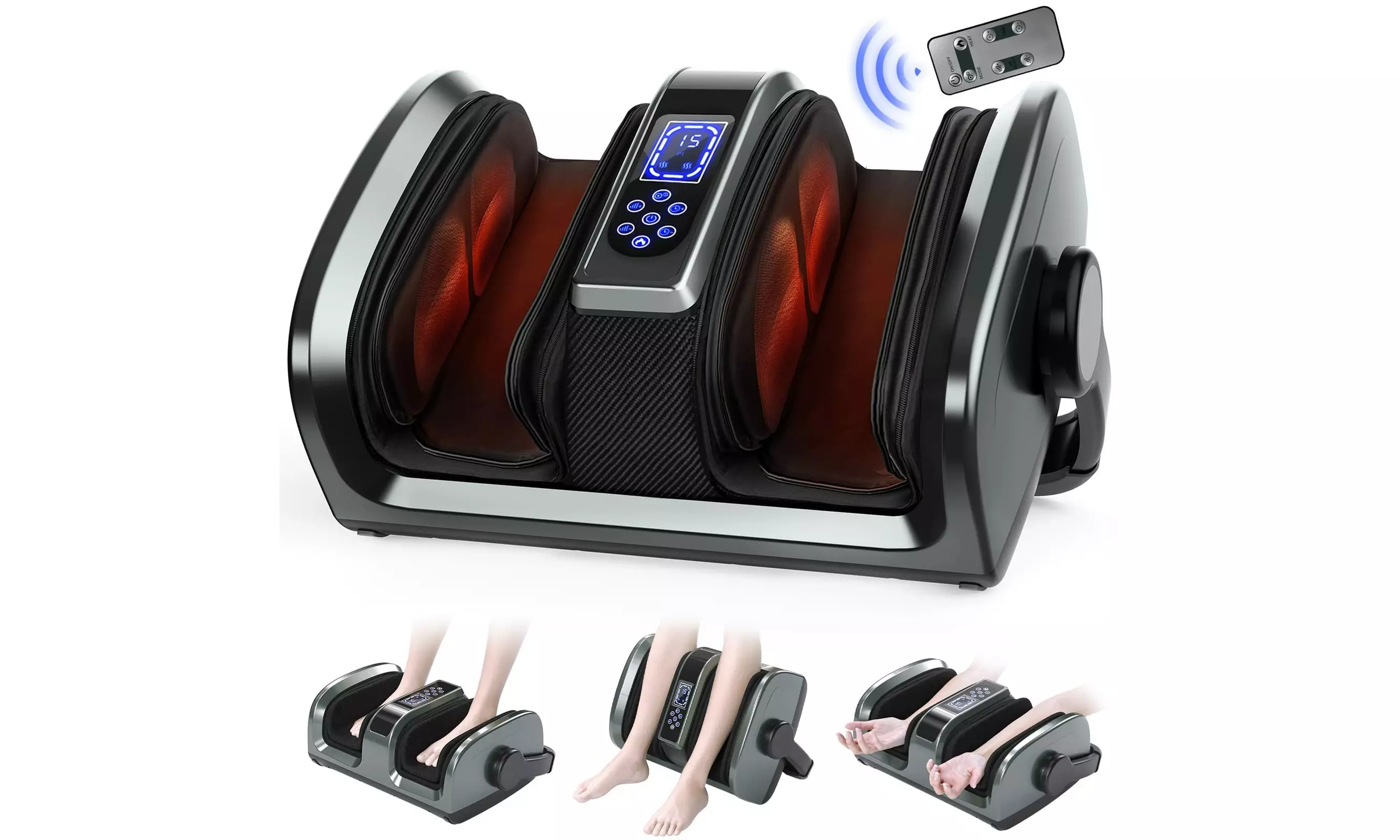 TISSCARE Shiatsu Foot Massager store Machine w/ Remote