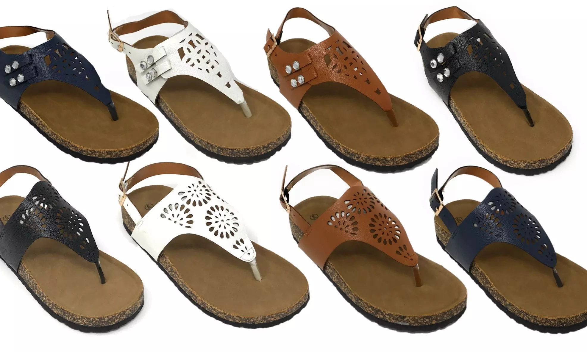 Tammys  Cusion Filled Sandals - Primary Image