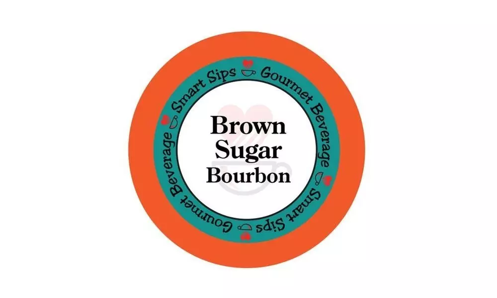Smart Sips COFBROSUGE24 Brown Sugar Bourbon Gourmet Coffee for All Keurig K-cup  - Second Medium