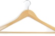 Clutter Mate - Set of 20 - Premium Finished Dark Walnut Wood Hangers - Second Medium