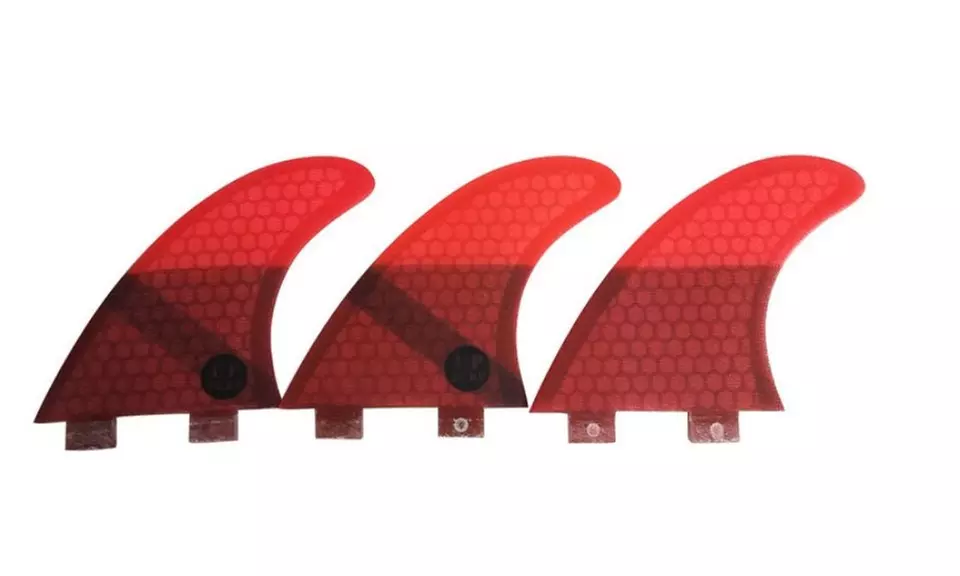 FCS G5 Surf Fins Surfboard Fibreglass Surfboard Fins 1M Size Thruster Tri Fins - Primary Image