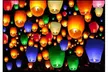 Sky Lanterns - 100% Biodegradable Paper Lanterns (10, 20, 30, or 40 Pack) - Second Medium