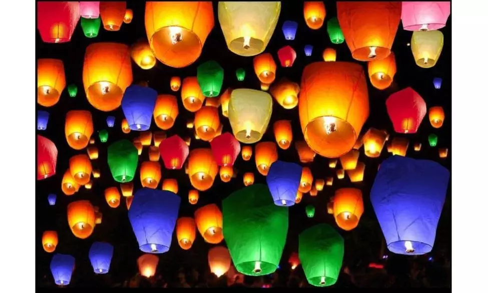 Sky Lanterns - 100% Biodegradable Paper Lanterns (10, 20, 30, or 40 Pack) - Primary Image