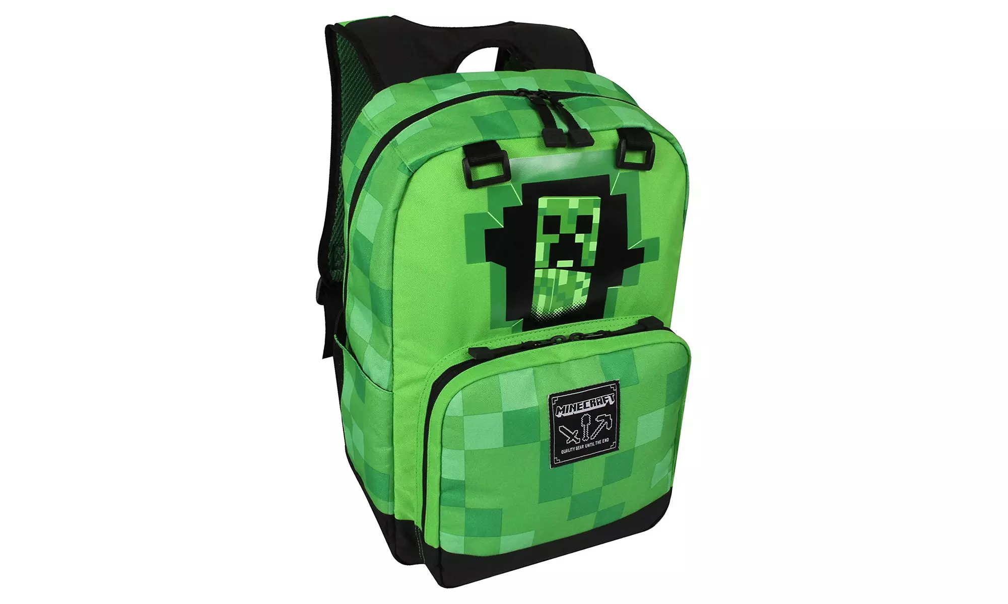 JINX Minecraft Creepy Creeper Kids School Backpack - Second Medium