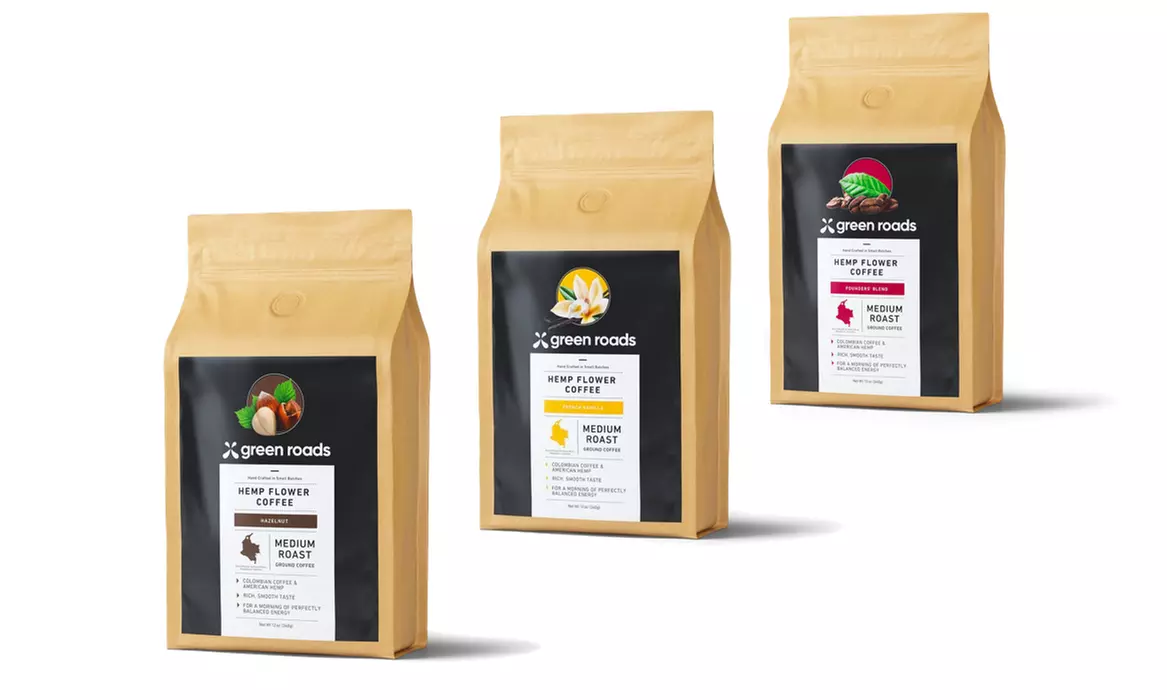 CBD & CBG Hemp Flower Coffee 40mg - 320mg - Primary Image