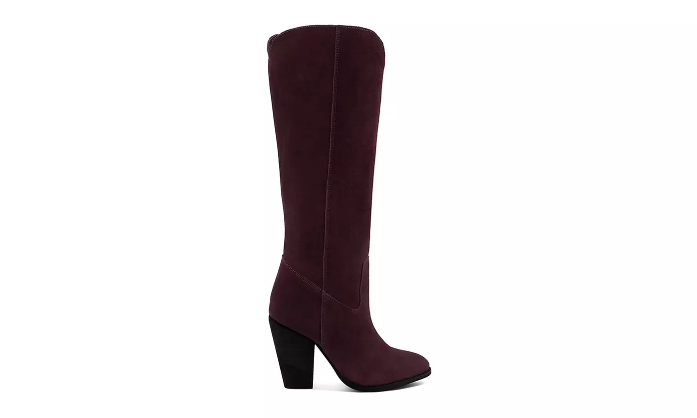 Rag & Co Great-Storm Leather Cowboy Boots