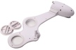 White Fresh Water Spray Non-Electric Mechanical Bidet Toilet Seat Attachment - Second Medium