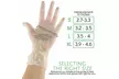 100 of Box Disposable White Latex Gloves Powder Free Latex A Grade - Second Medium