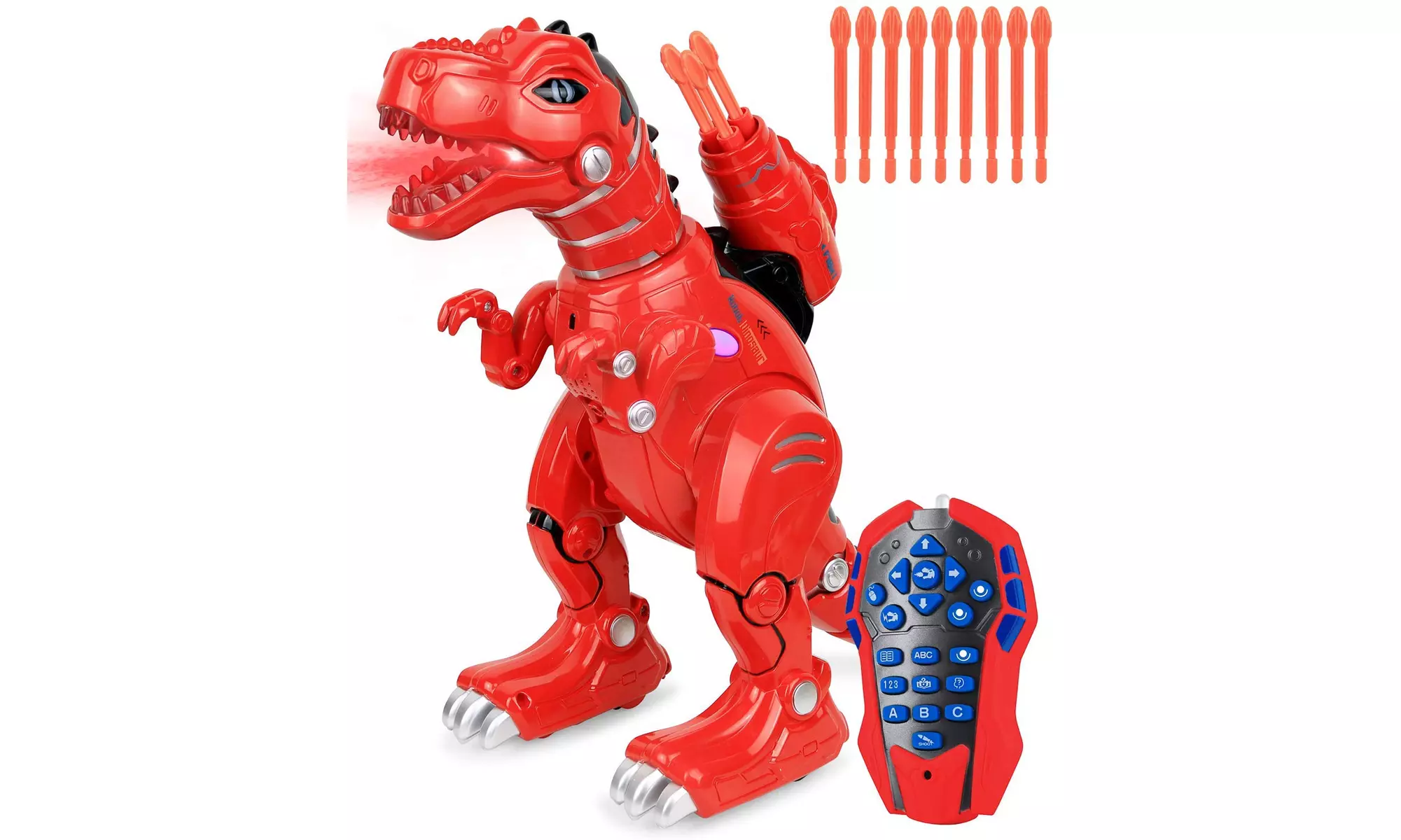 Click N' Play Remote Control Dinosaur Highly Intelligent Fire Breathing Robot - Primary Image