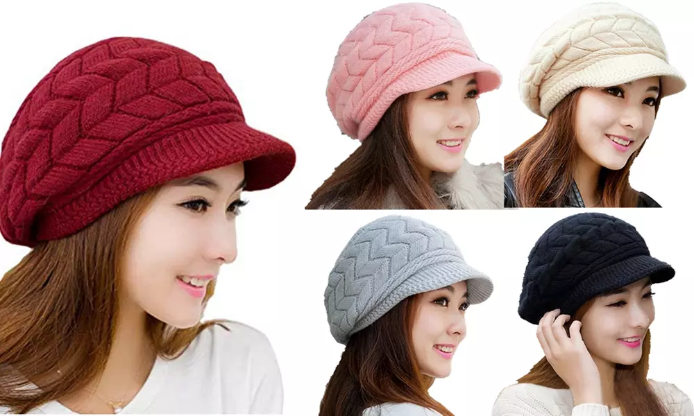 Women Winter Warm Knit Hat Wo... | Groupon Goods