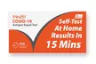 iHealth COVID-19 Antigen Rapid at-Home Self Test 1 Pack - 2 Tests FDA Authorized - Second Medium