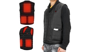 N'POLAR 5 Zones 3 Modes Electric Heated Vest - Power Supply NOT INCLUDED