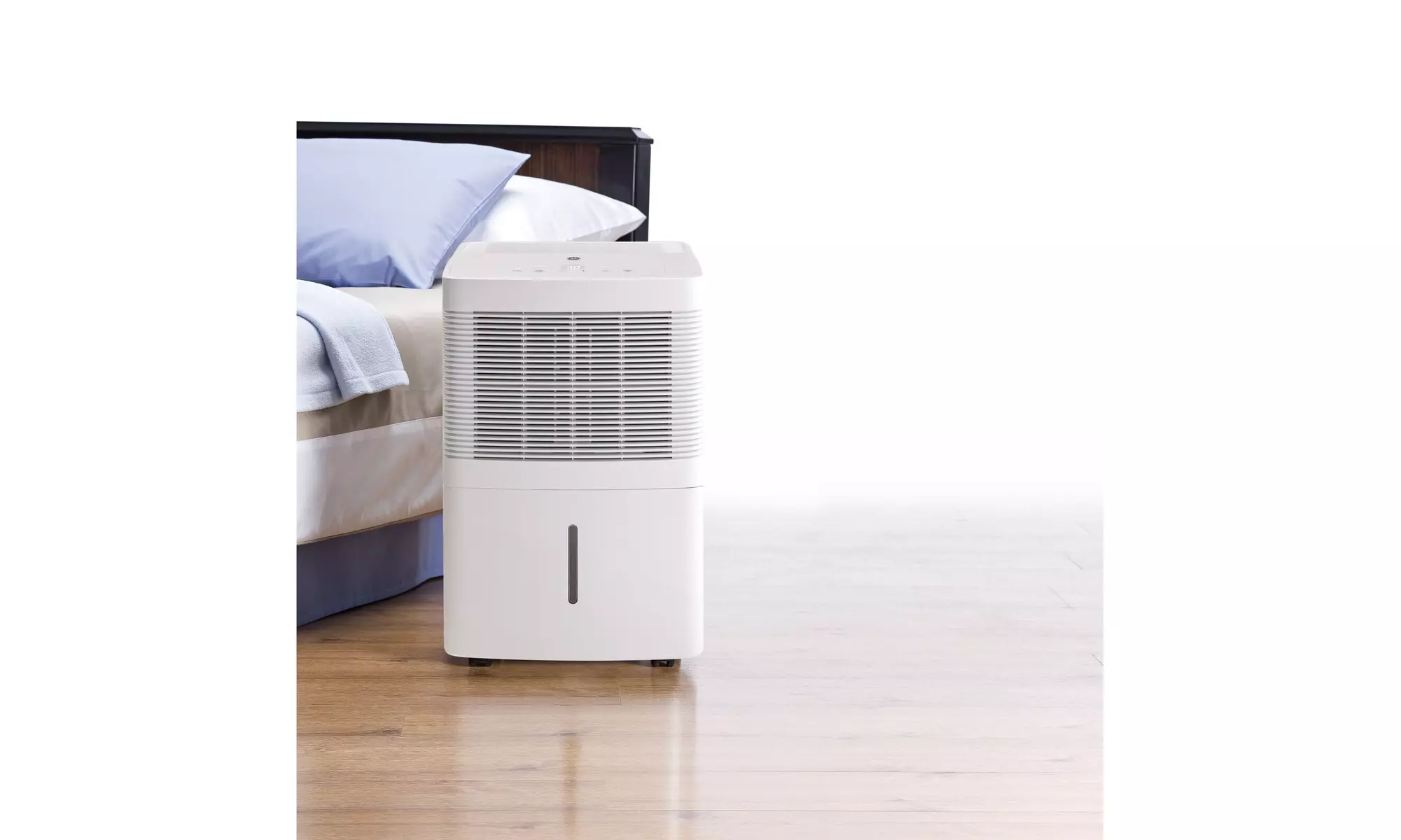 GE 115-Volt 20-Pint Portable Dehumidifier with Drain, White, ADEW20LY - Second Medium