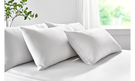 Almohada de fibra con su funda antiácaros 100% algodón