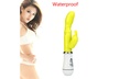 Waterproof Multispeed Rabbit Dildo Vibrator Double G-spot Massager Adult Sex Toy - Second Medium