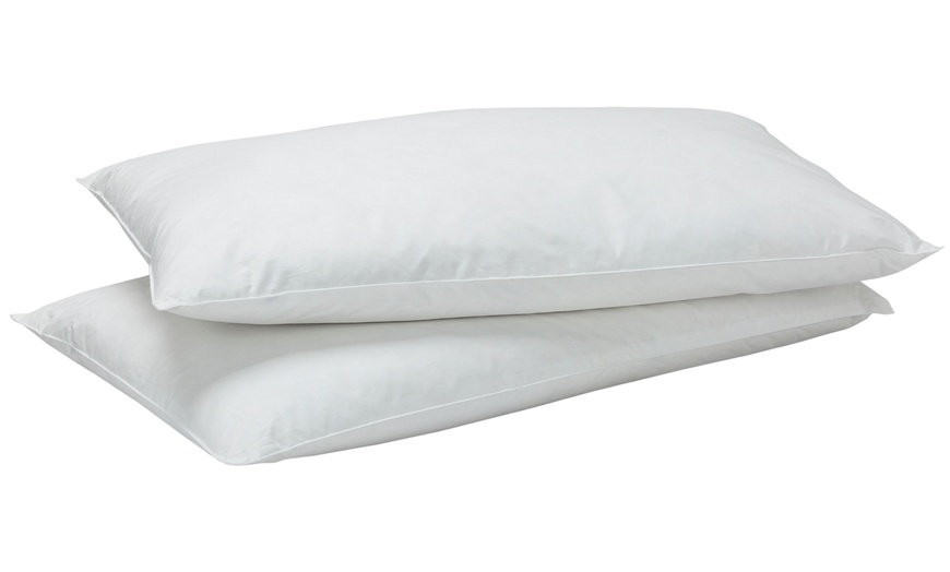 Image 5: Pack de 2 almohadas de plumas