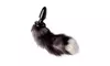 Grey Fox Tail Anal Plug