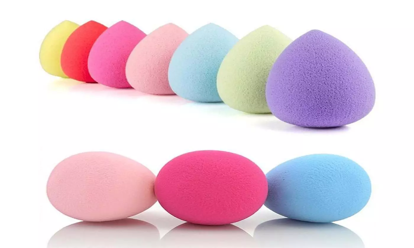 Makeup Sponge Effective Beauty Sponge 3 Colors  - Second Medium