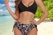 Sexy High Waist Bikinis Women's Bikini Swimsuit V Neck Two Piece Bathing Suit - Second Medium