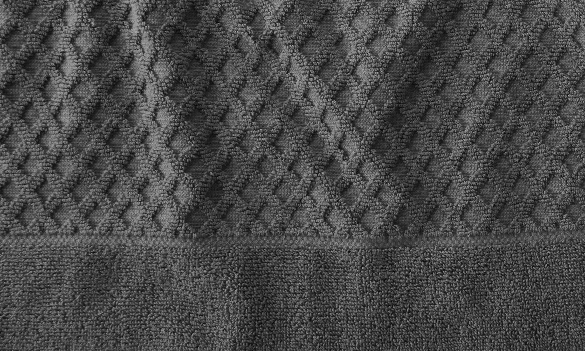 Ultra-Soft 100% Cotton Diamond Waffle Bath Towels