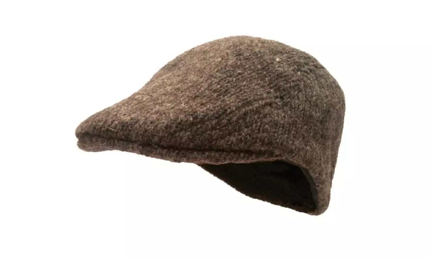 Nirvanna Designs CH513 Babu Ram Hat with Fleece Lining - Natural Brown - Primary Image