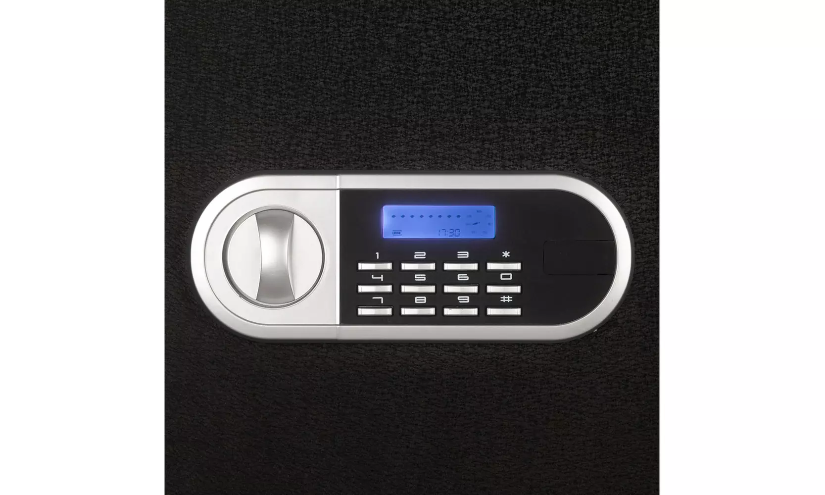 Home Use Electronic Password Steel Plate Safe Box Black 13.8*13*16.5" - Primary Image