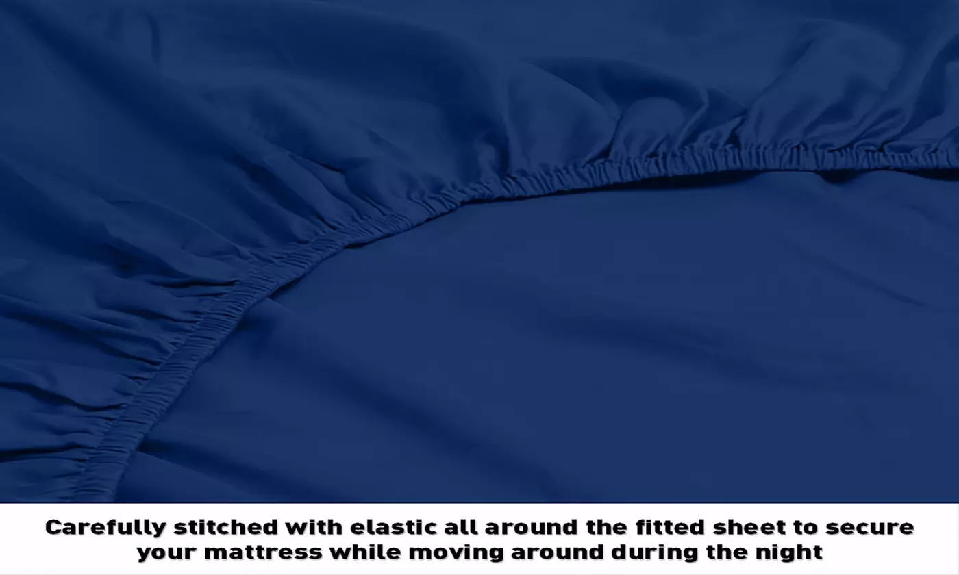 Home Sweet Home Extra Soft Deep Pocket Embroidered Sheet Set