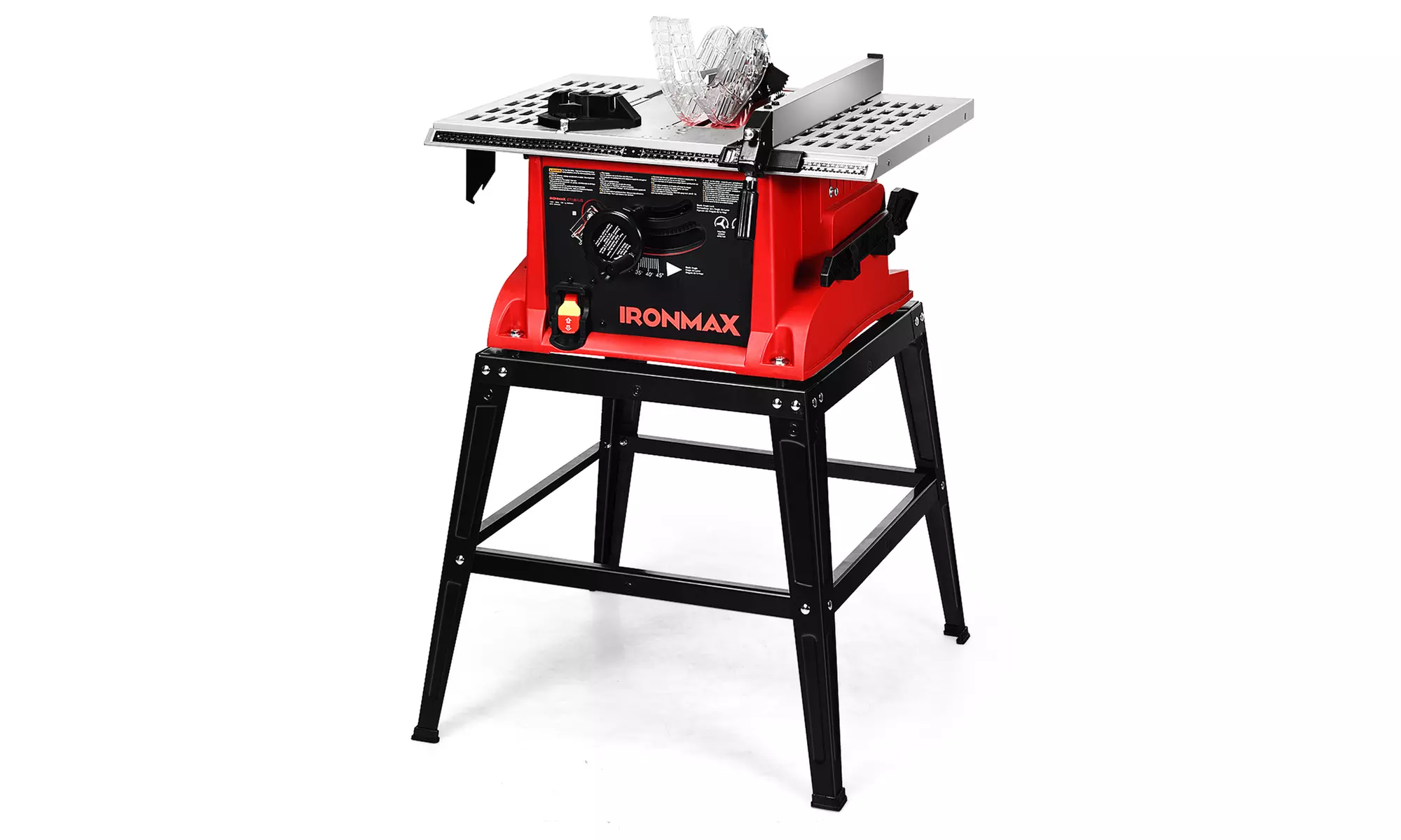 IronMax 10''Saw Electric Cutting Aluminum Tabletop Woodworking w/Stand - Primary Image