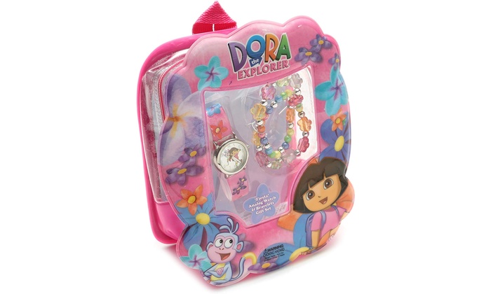 dora the explorer and backpack